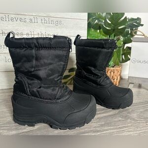 Northside Icicle Waterproof Thermolite Insulated Winter Boots Black Toddler 9